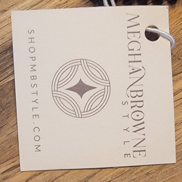 Meghan Browne Style Lola Ivory Natural Wood Stackable Bracelet - Picture 13 of 13